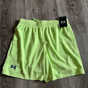 Under Armour boys  Neon Green Shorts